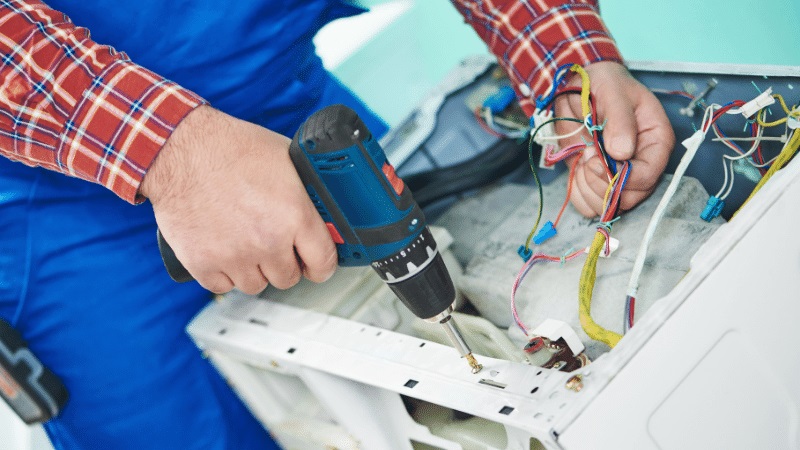 Selendi Westinghouse Westinghouse çamaşır makinesi kart tamiri – Su almama arızası orijinal parça ile giderildi. - Teknik servis örneği
